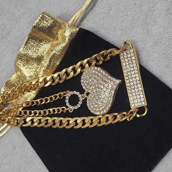 Necklace & Choker Set with Bag - Picture 4 of 12